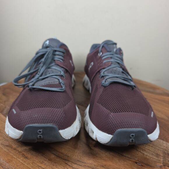 On Cloud 5 Ox Shadow Mens Dark Red Size 10.5 Athletic Running Shoes 59.98161 - Picture 5 of 13